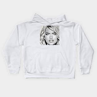 Black&white Kate Kids Hoodie